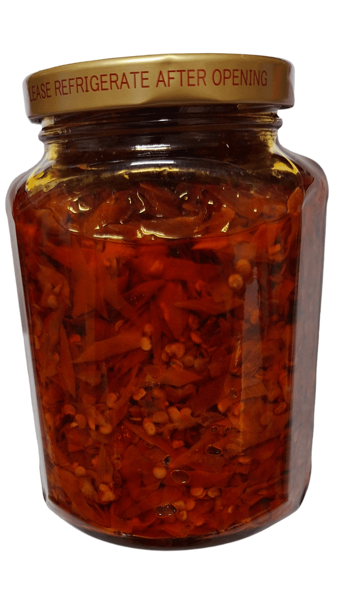 Fresh Chili In Oil (Pickled Crushed Facing Heaven Peppers Chao Tian Jiao), 13oz - Mighty Depot