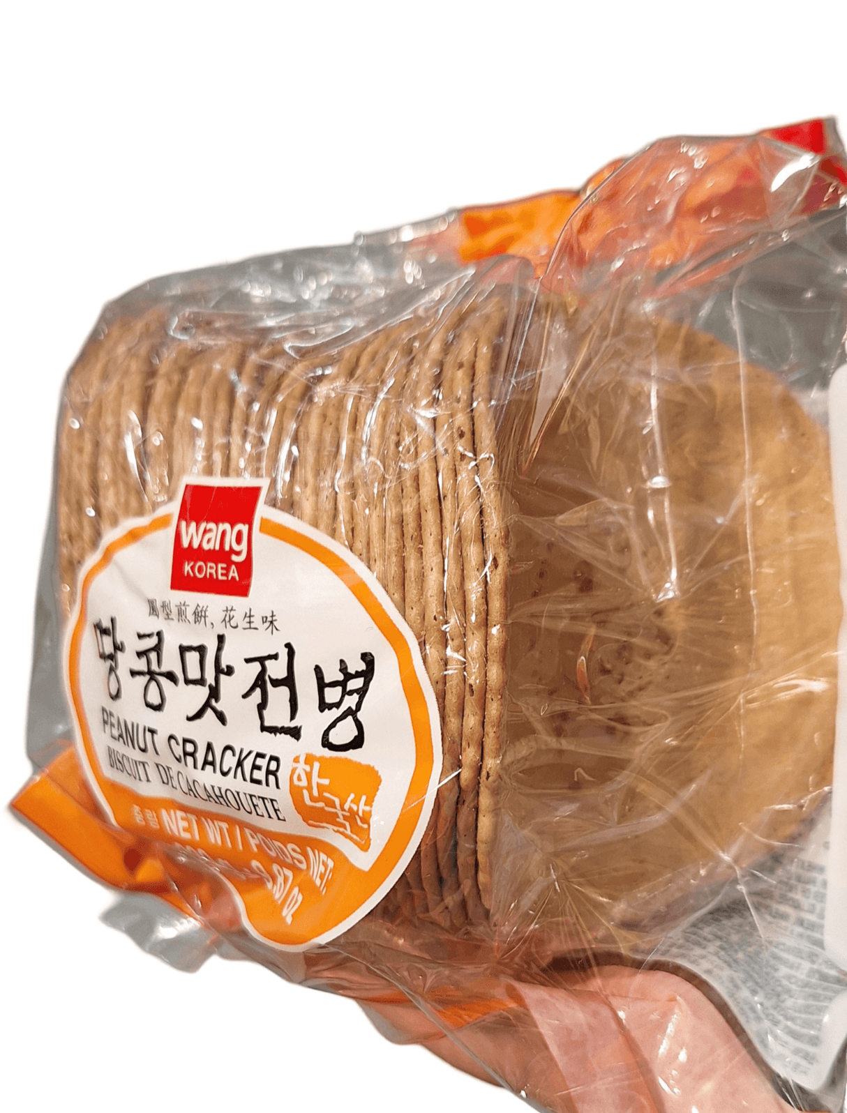 Wang Korea - Peanut Cracker, 9.87 Ounces (1 Bag) - Mighty Depot