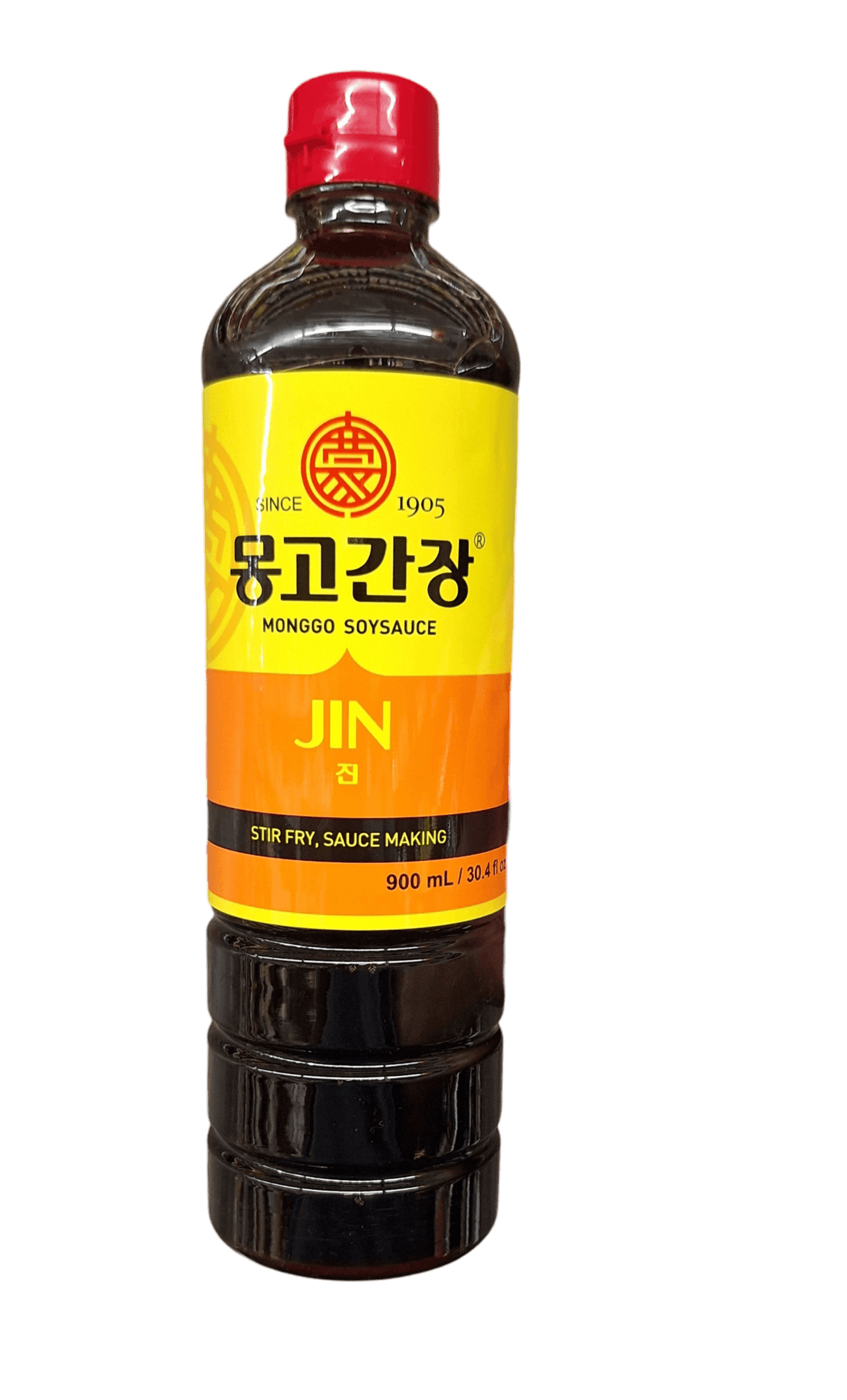 Monggo - Mongolian Soy Sauce ( Jin ), 900 ml, 1 Bottle - Mighty Depot