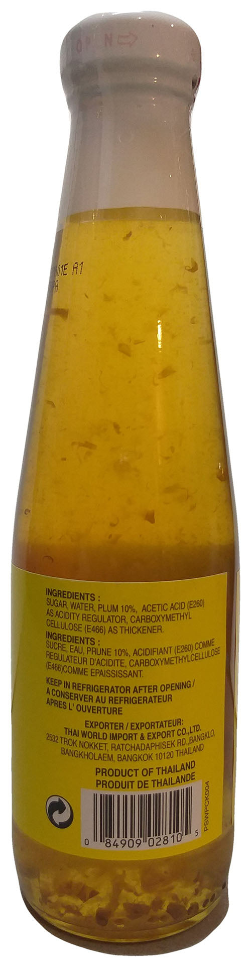 Cock Brand - Sweet Plum Sauce, 10.14 Ounces, 1 Bottle - Mighty Depot