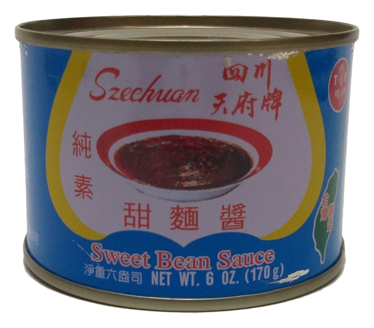 Szechuan Sweet Bean Sauce, 6 Ounces, 3 cans - Mighty Depot