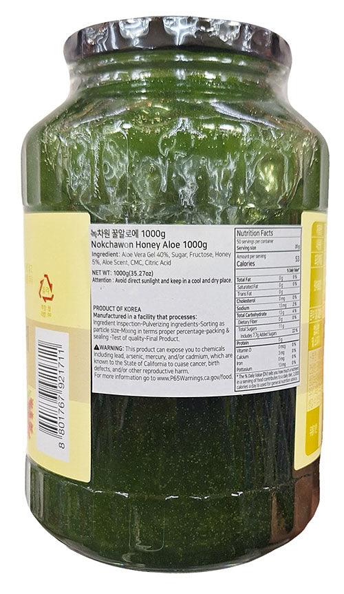 Nokchawon Honey Aloe Tea, 2.23 Pounds, 1 Jar - Mighty Depot