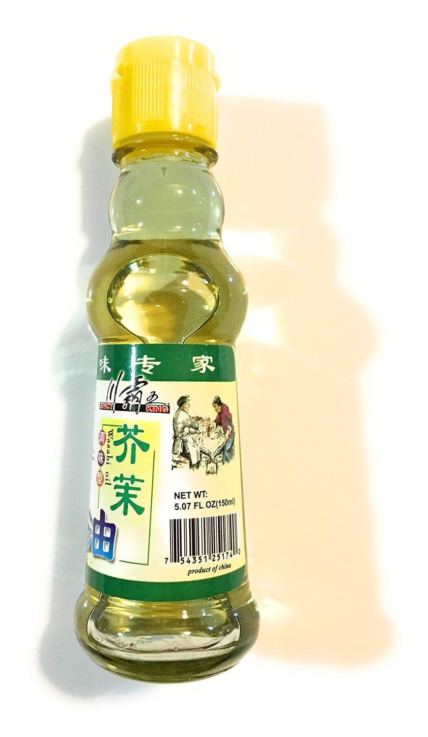 Spicy King wasabi Oil 5.07oz 川霸王芥末油 (1 bottle) - Mighty Depot