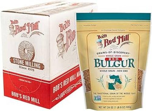 Bob's Red Mill Red Bulgur, 24 Oz (4 Pack) - Mighty Depot