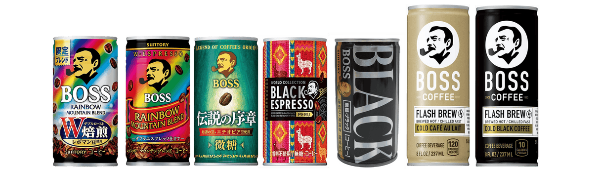 BOSS Suntory Collection, Japanese Canned Coffee, Boss Coffee, 1 Can - Mighty Depot
