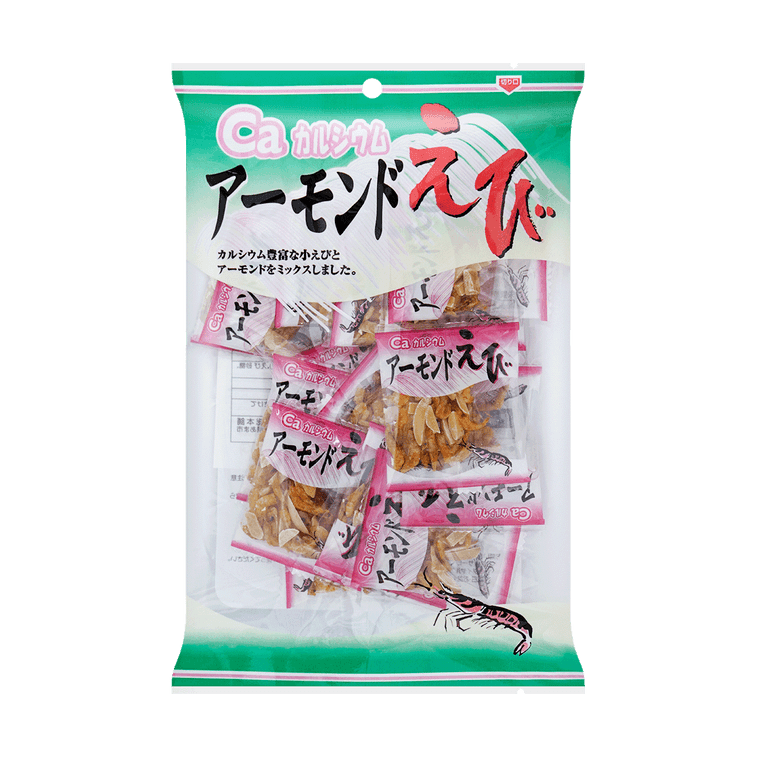 Izumiya Dried Shrimp Almond, 1.7 Ounces, 1 Bag - Mighty Depot