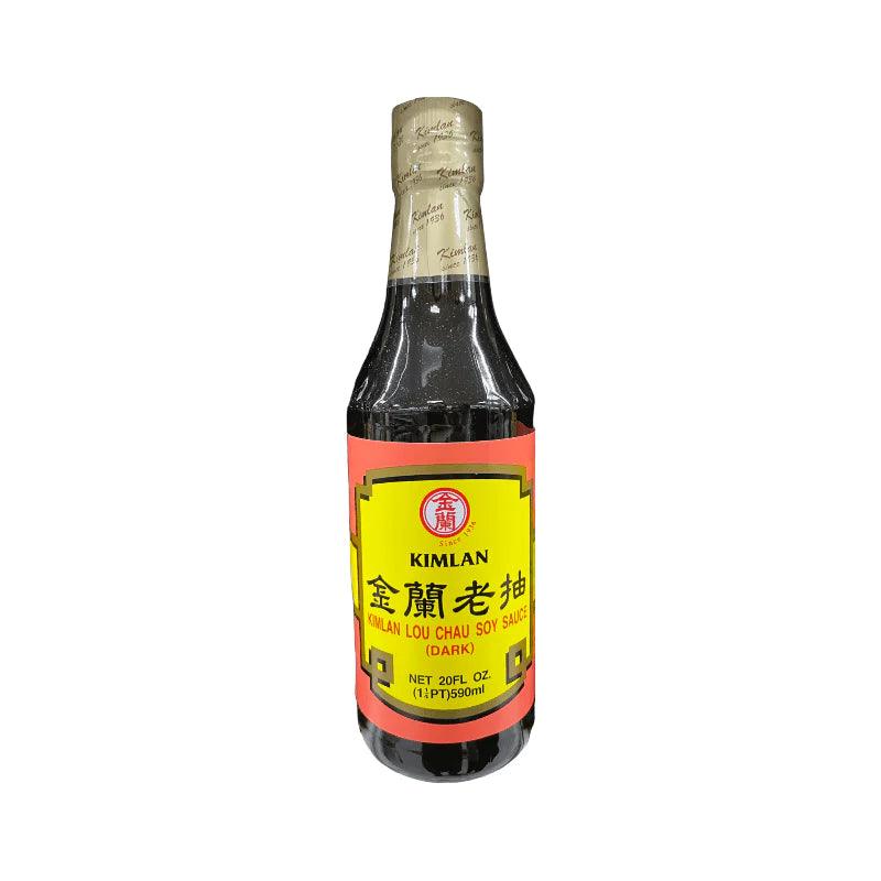 Kimlan Lou Chau Soy Dark Sauce, 20 Ounce (Pack of 2) - Mighty Depot