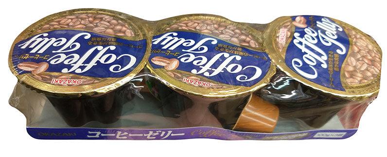 Okazaki Japanese Coffee Jelly 3 Cups - Mighty Depot