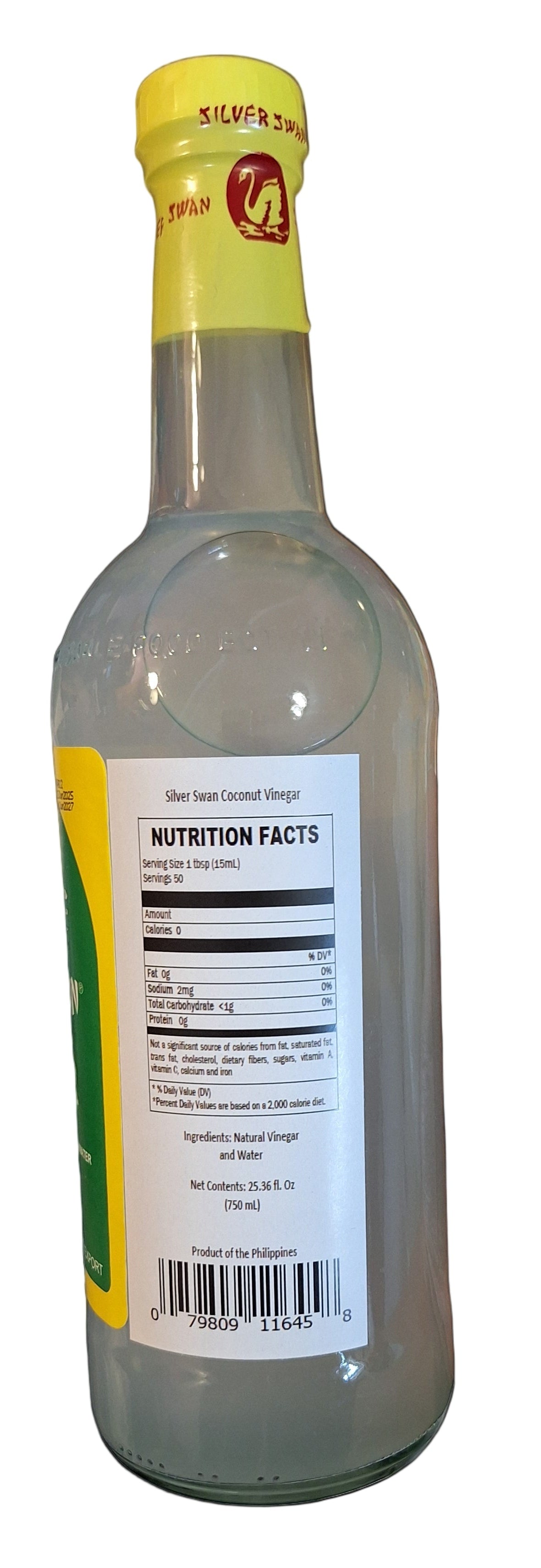 Silver Swan Coconut Vinegar ingredients