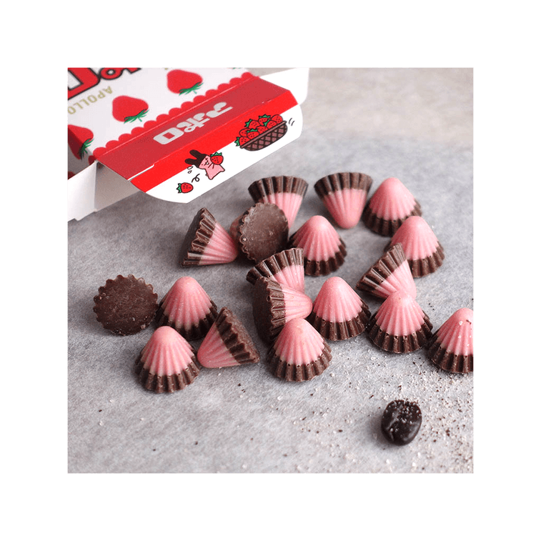 Meiji Apollo Chocolate Jumbo Tube 2.89oz (1 tube)