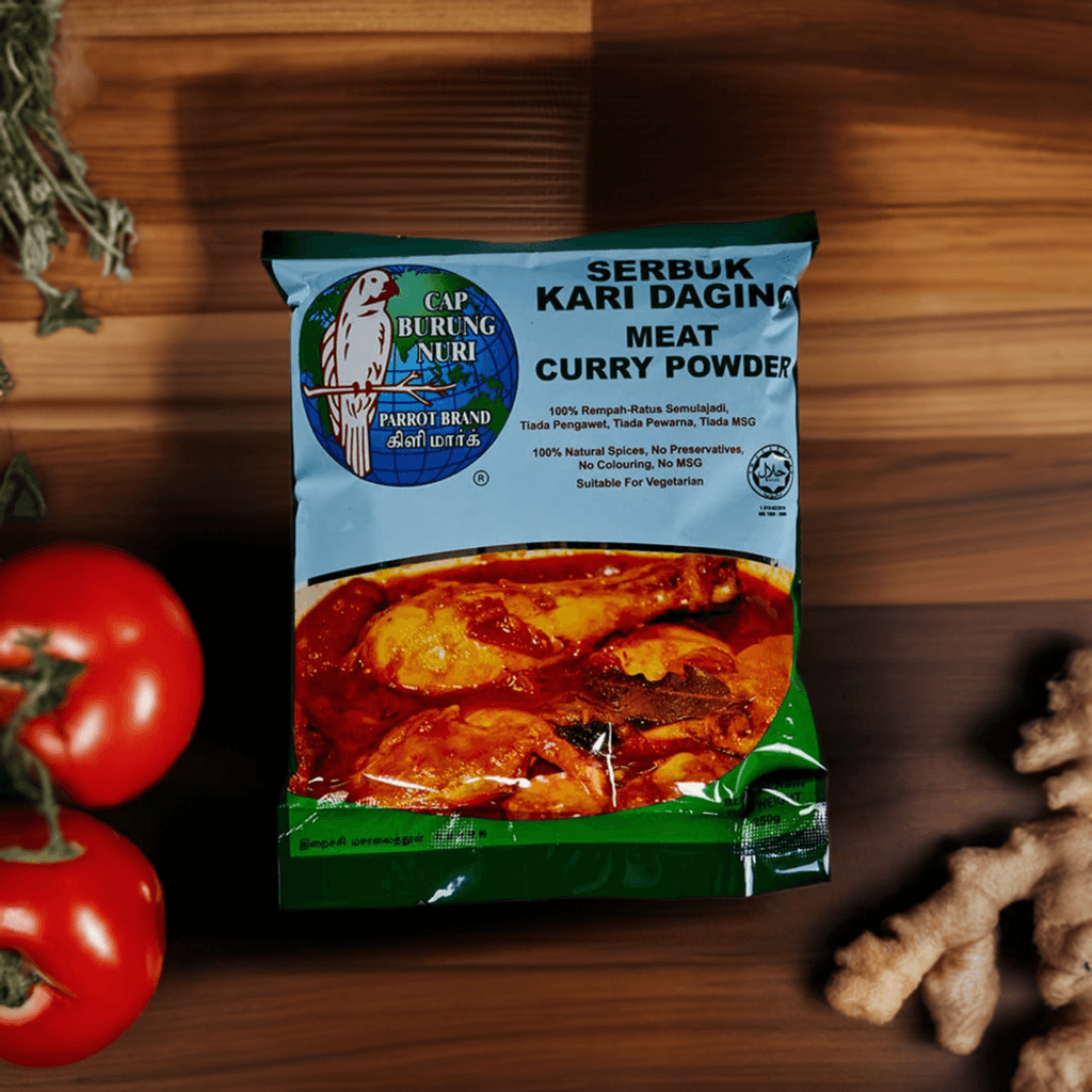 Parrot Brand Cap Burung Nuri Curry Powder, 8.81 Ounces, 1 Bag - Mighty Depot