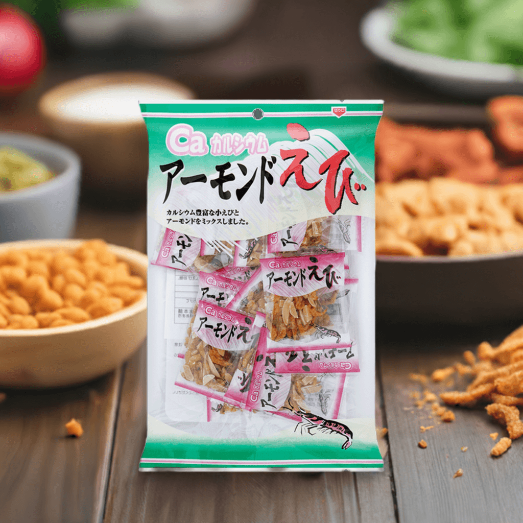 Izumiya Dried Shrimp Almond, 1.7 Ounces, 1 Bag - Mighty Depot