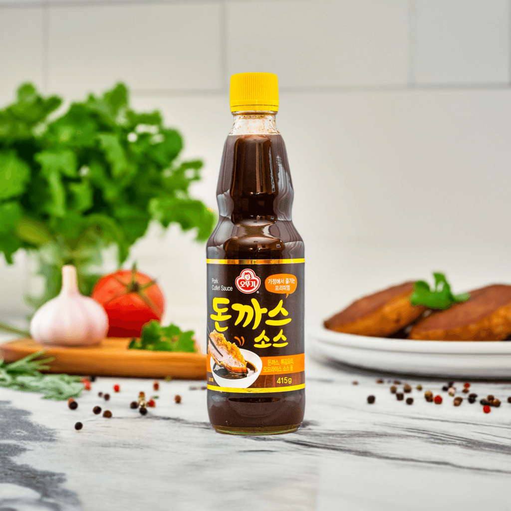 Ottogi Tonkatsu Sauce, Pork Cutlet Dipping Sauce, 14.6 oz, 1 Bottle - Mighty Depot