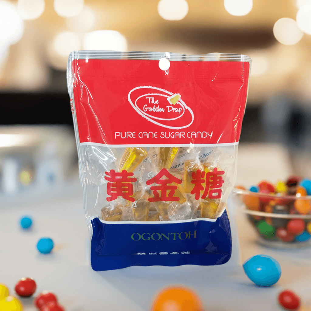 The Golden Drop - Pure Sugar Candy, 2.3 Ounces, (1 Bag) - Mighty Depot