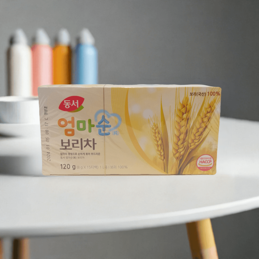 DongSuh Baby's Mild Barley Tea, 4.23 Ounces, (1 Box of 15 teabags) - Mighty Depot