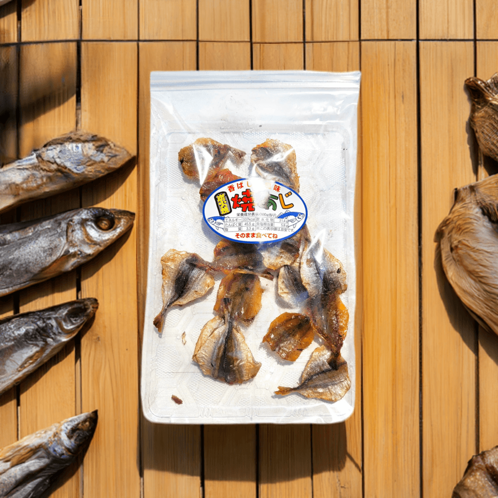 Okabe Yakiaji (Horse Mackerel), 1.6 Ounces. 1 Bag - Mighty Depot