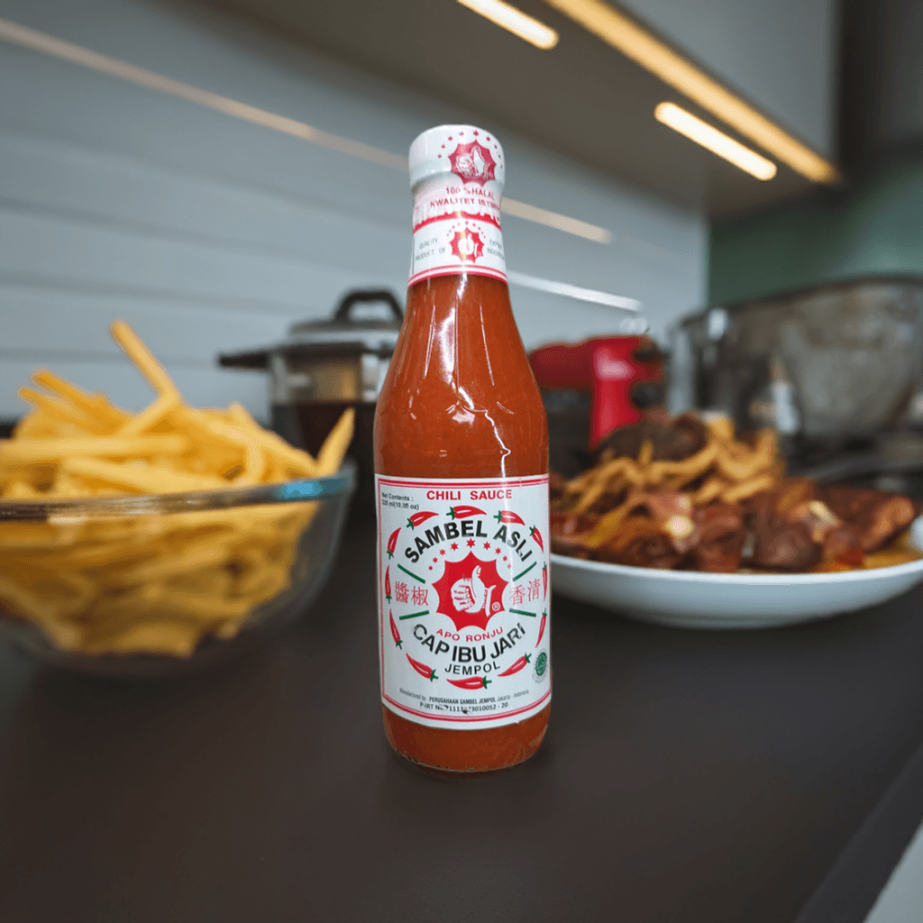 Sambal Asli Cap Ibu Jari Chili Sauce, 20.8 Ounces, 1 Bottle - Mighty Depot