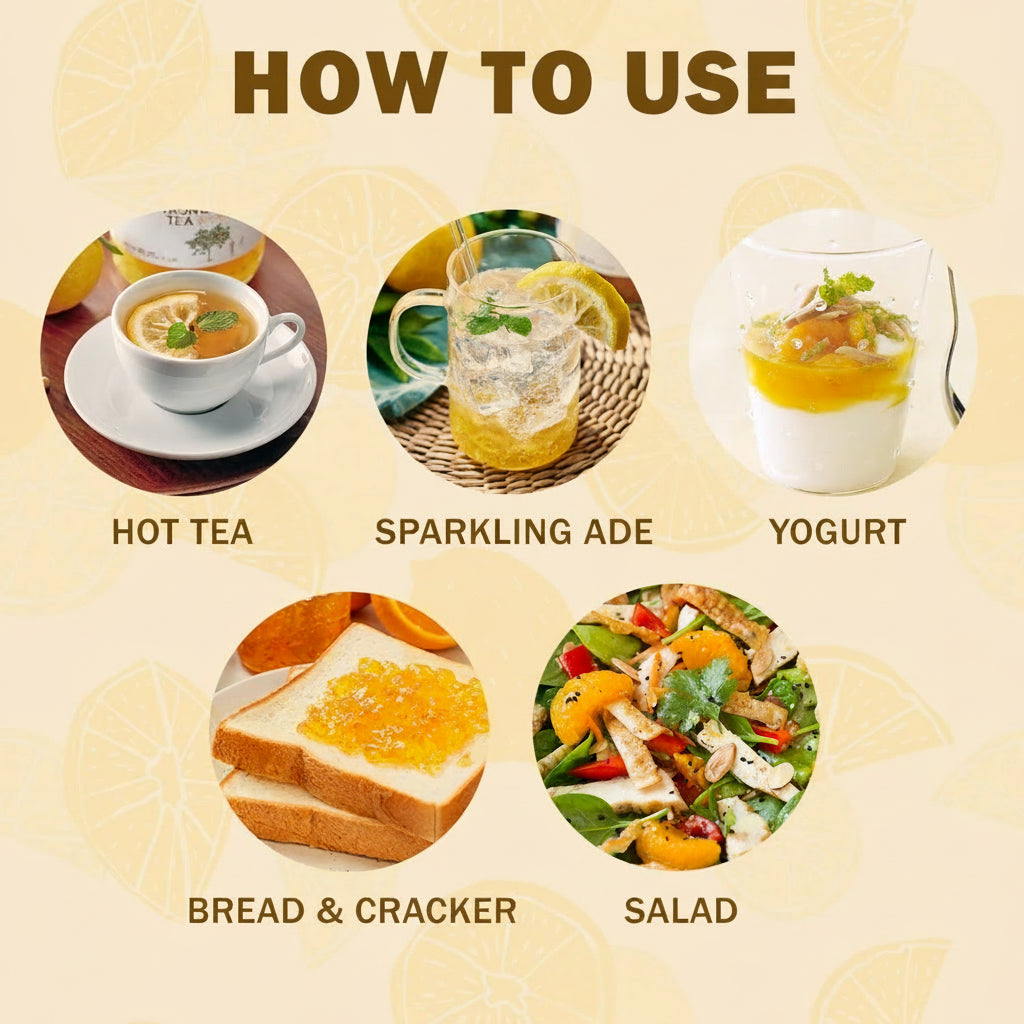 Haio - Citron Tea, 2.2 Pounds, (1 Jar)