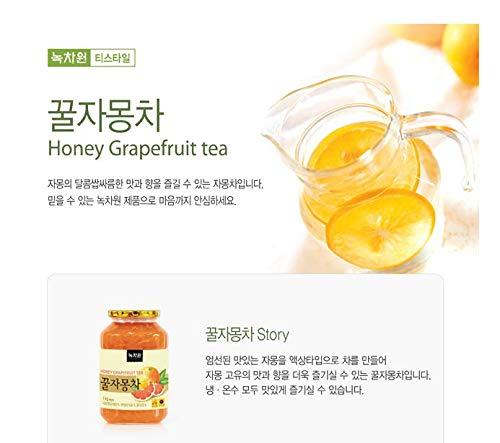 Nokchawon - Honey Grapefruit Tea, 2.2 Pounds, (1 Jar) - Mighty Depot