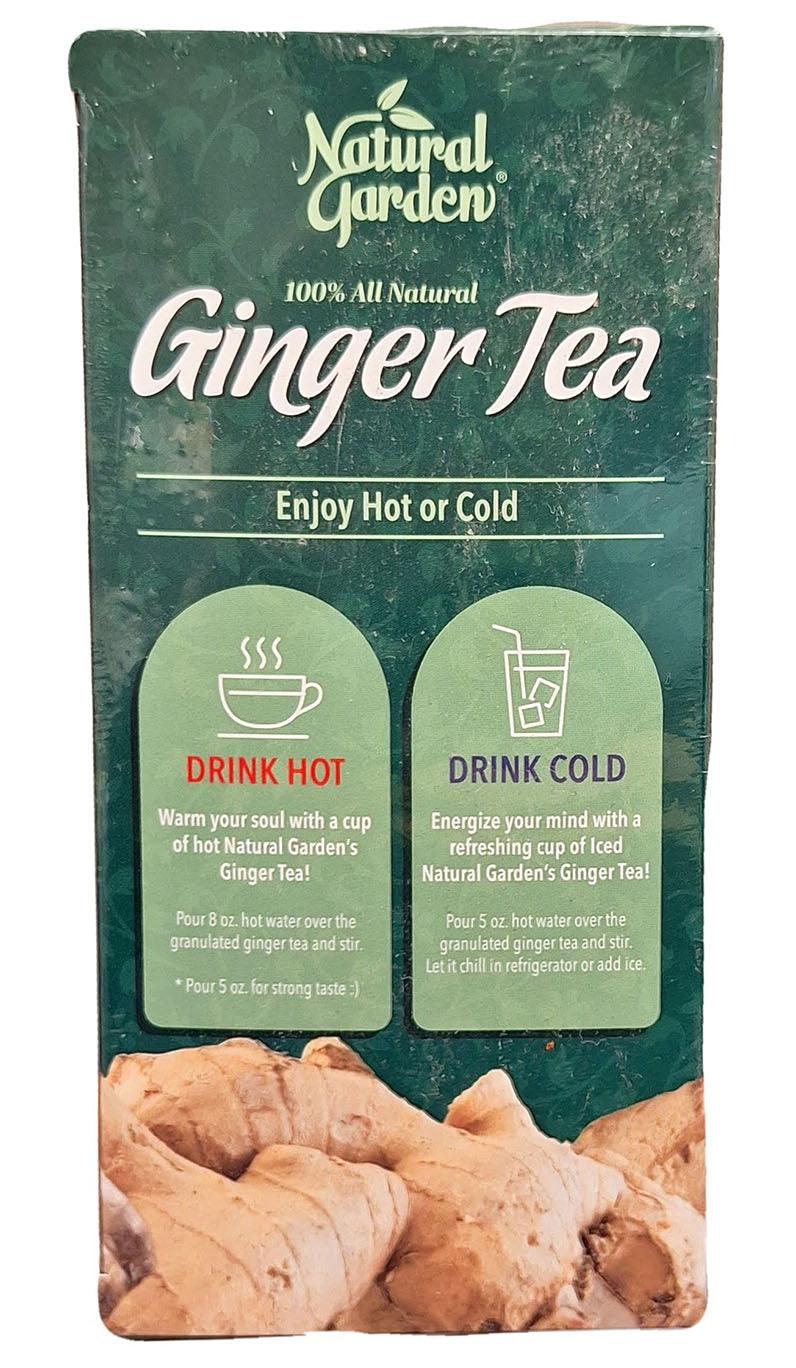 Natural Garden - Ginger Tea, 12.7 Ounces, 1 Box - Mighty Depot