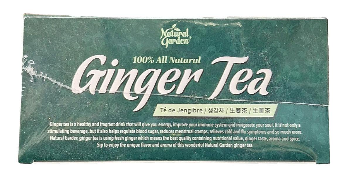 Natural Garden - Ginger Tea, 12.7 Ounces, 1 Box - Mighty Depot