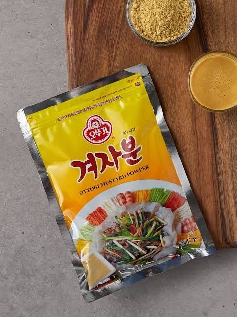 OTTOGI mustard powder 200g Korean food seasoning (1 Pouch) - Mighty Depot