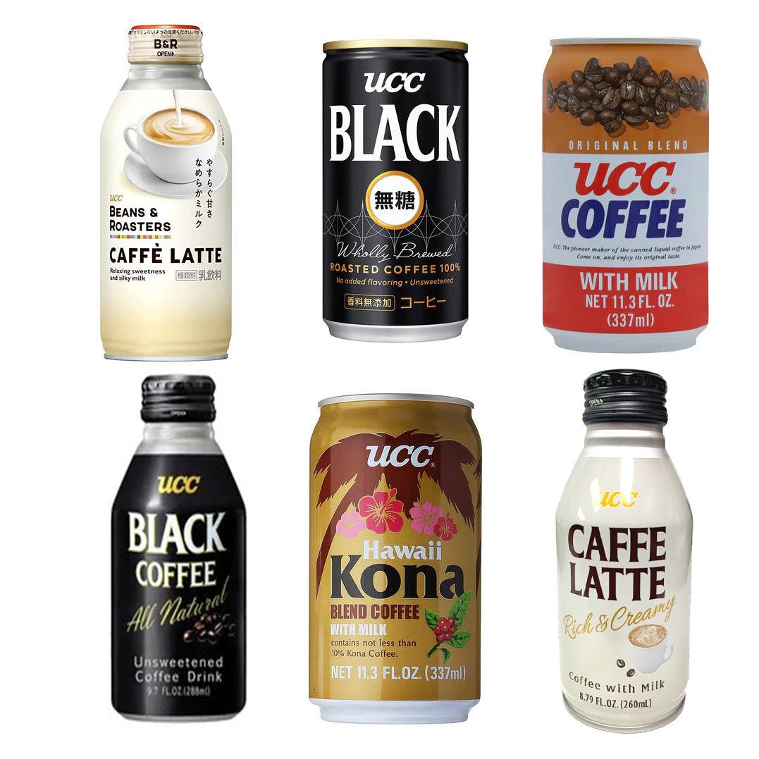 Japanese Coffee Variety Pack | Boss, Georgia coffee, Pokka, UCC, Asahi, Wonda, Sangaria . No Repeats - Mighty Depot