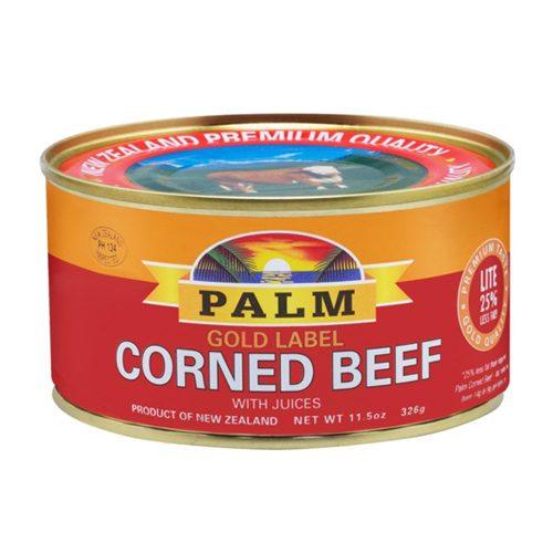 Palm - Gold Label Corned Beef, 11.5 Ounces, (6 Cans) - Mighty Depot