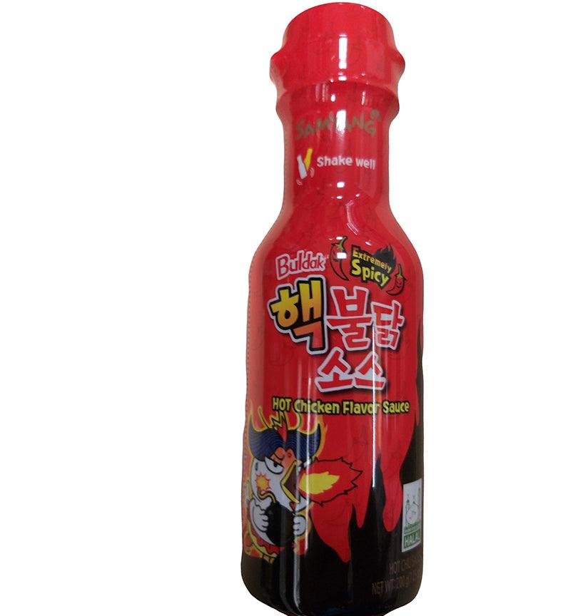 Samyang Buldak Hot Chicken Flavor Sauce (Extremely Spicy), 7 Ounce, (Pack of 1 Bottle) - Mighty Depot