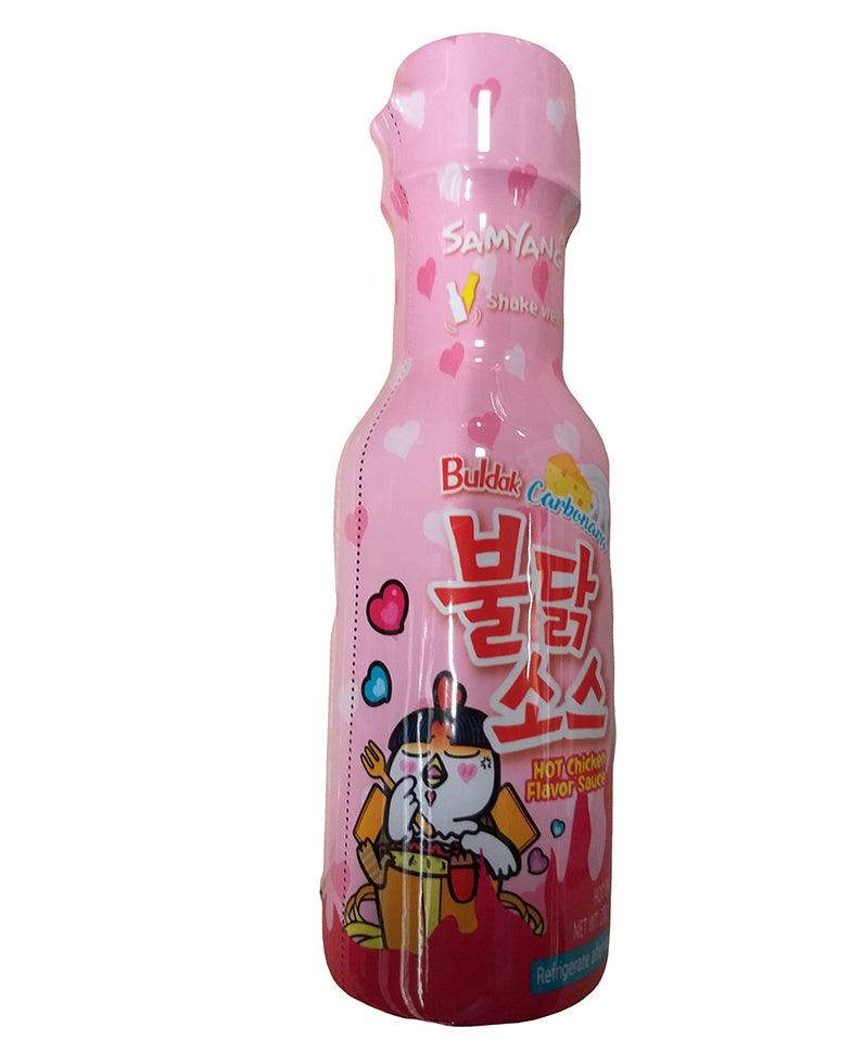 Samyang Buldak Carbonara Hot Chicken Flavor Sauce, 7 Ounce, (Pack of 1 Bottle) - Mighty Depot