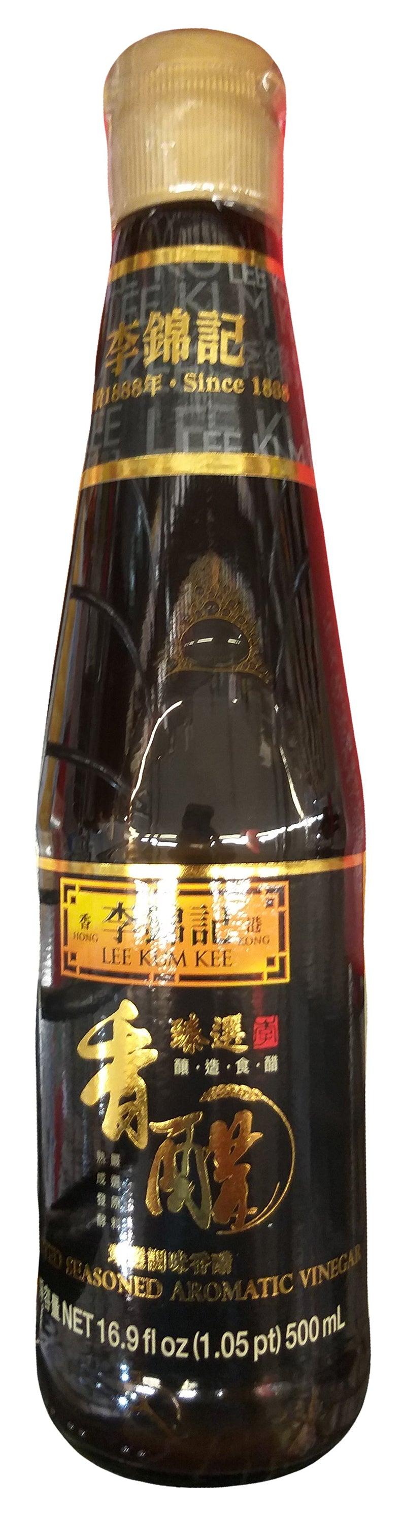 Lee Kum Kee Selected Seasoned Aromatic Vinegar, 16.9 Ounces, (Pack of 1 Bottle) - Mighty Depot