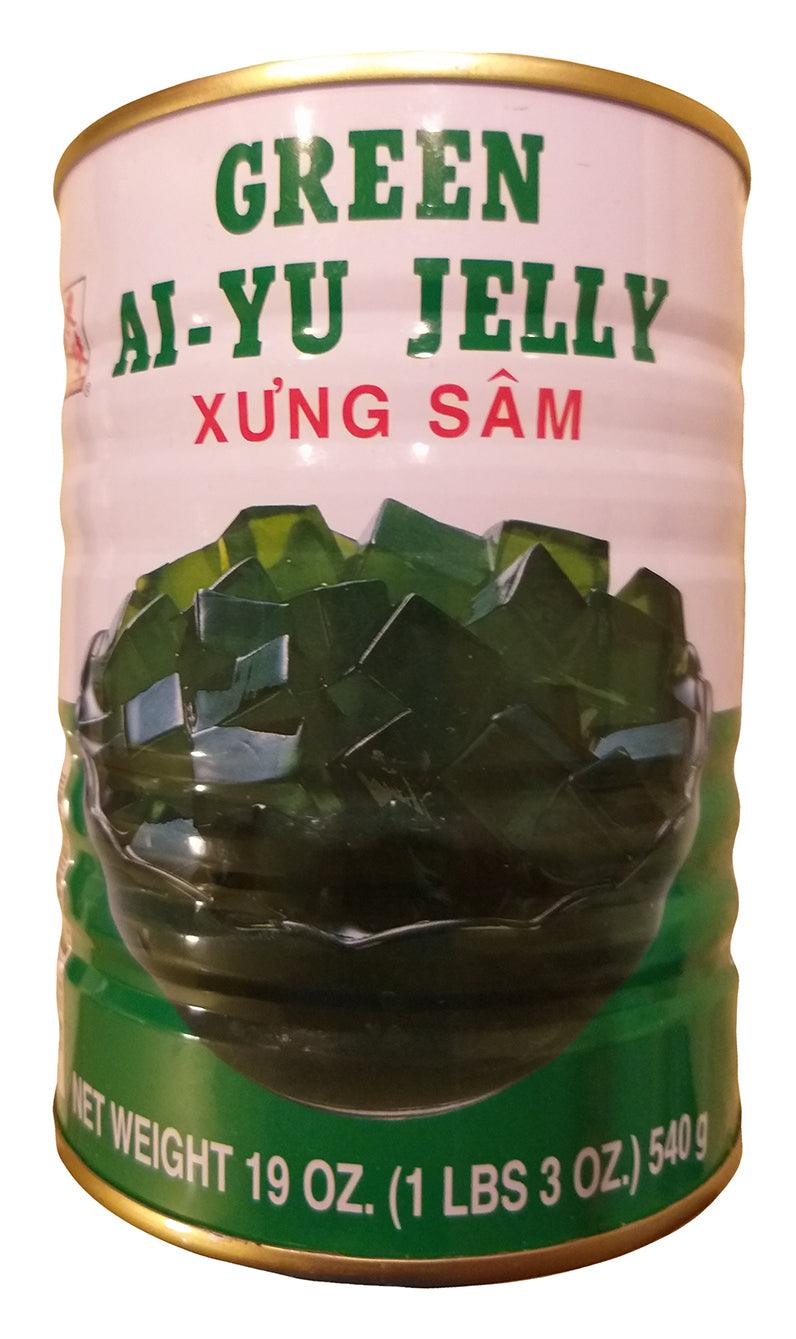 Green Aiyu Jelly, 1.3 Pounds, (Pack of 1 Can) - Mighty Depot