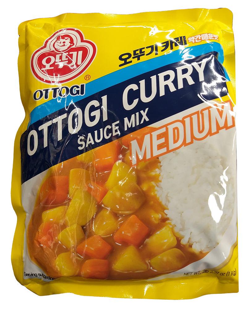 Ottogi Curry Sauce Mix (Medium), 7 Ounces, (Pack of 1) - Mighty Depot