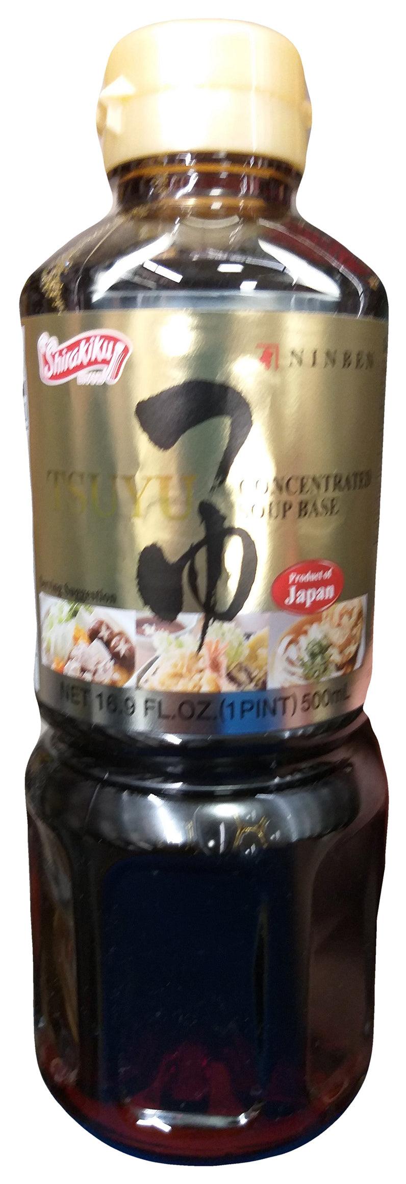 Ninben Tsuyu Concentrated Soup Base, 16.9 Ounces, (Pack of 1 Bottle) - Mighty Depot