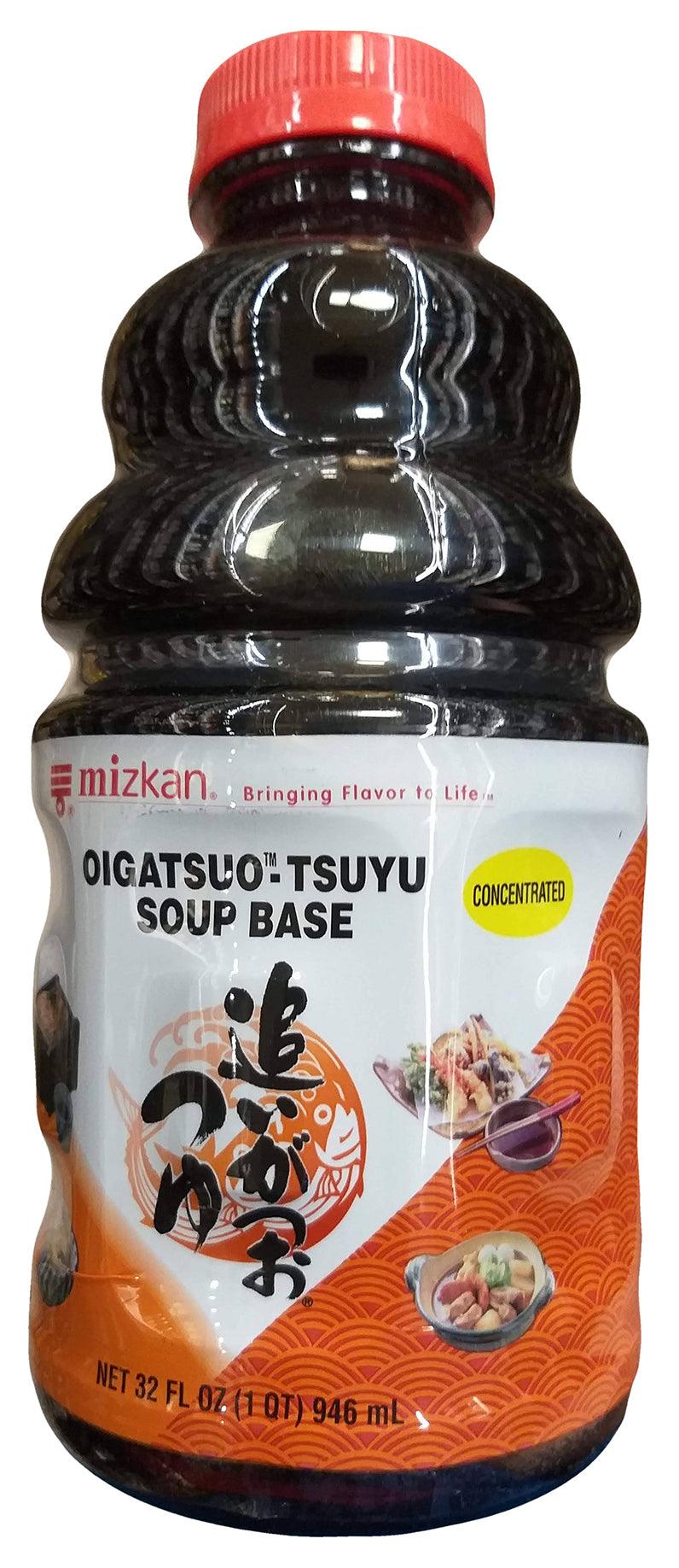 Mizkan Oigatsuo-Tsuyu Soup Base, 32 Ounces, (Pack of 1 Bottle) - Mighty Depot
