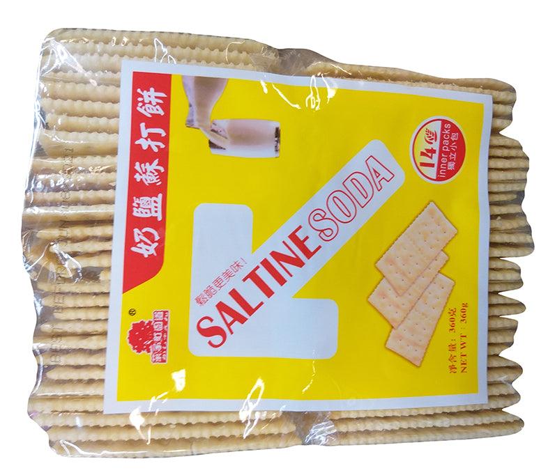 Fruit Garden Road Saltine Soda Crackers, 12.6 Ounces, (Pack of 1) - Mighty Depot