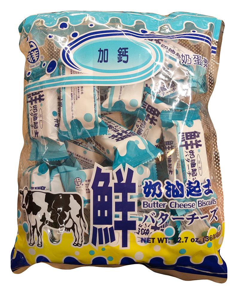 Zhongxiang Butter Cheese Biscuits, 12.7 Ounces, (1 Count) - Mighty Depot