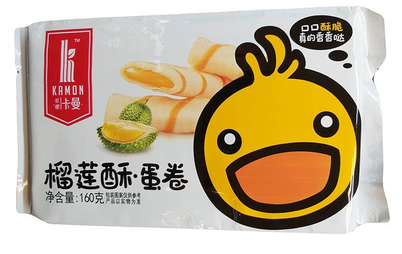Kamon Durian Crisp Egg Roll, 5.6 Ounces, (Pack of 1) - Mighty Depot