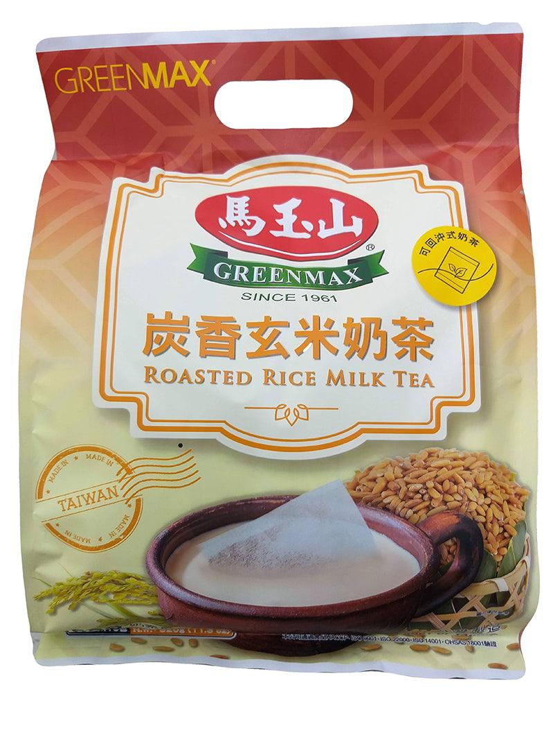 Greenmax Roasted Rice Milk Tea, 11.3 Ounces, (Pack of 1) - Mighty Depot
