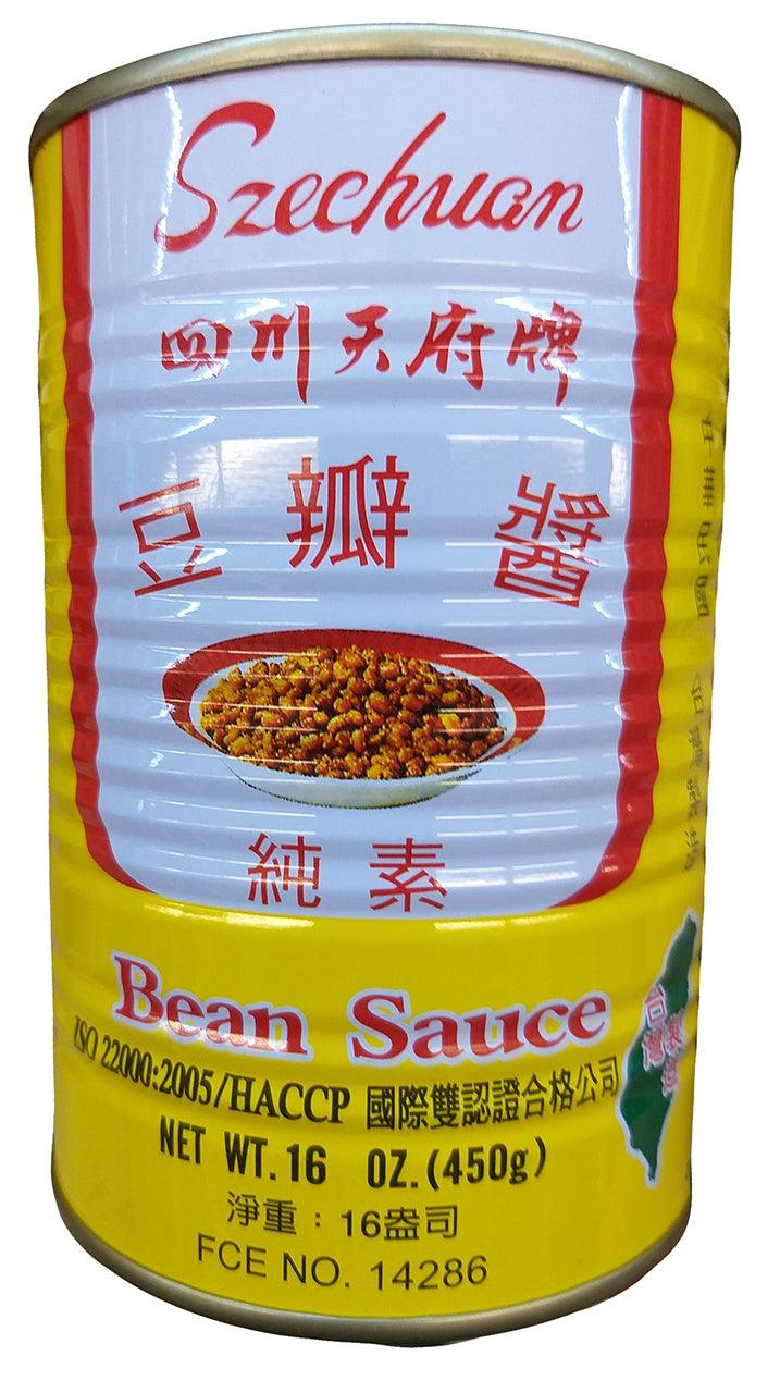 Szechuan Bean Sauce, 16 Ounces, 1 Can - Mighty Depot