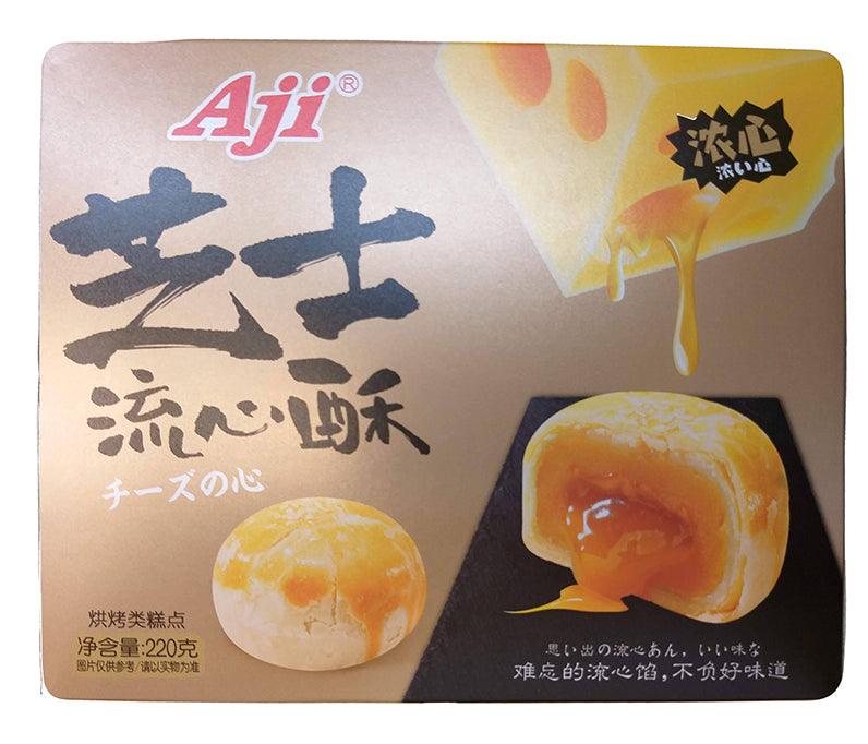 Aji 芝士 流 心 酥, 7.7 Ounces, 1 box - Mighty Depot