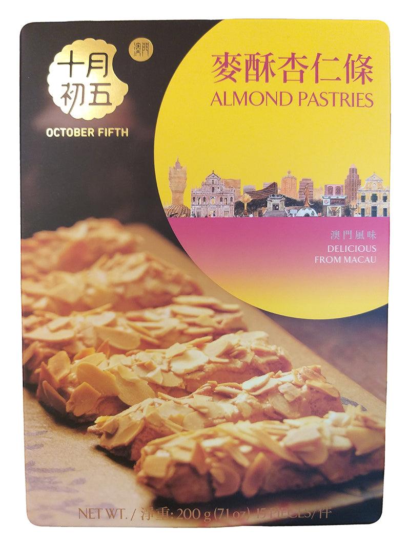 October Fifth Almond Pastries, 7.1 Ounces, (Pack of 1) - Mighty Depot