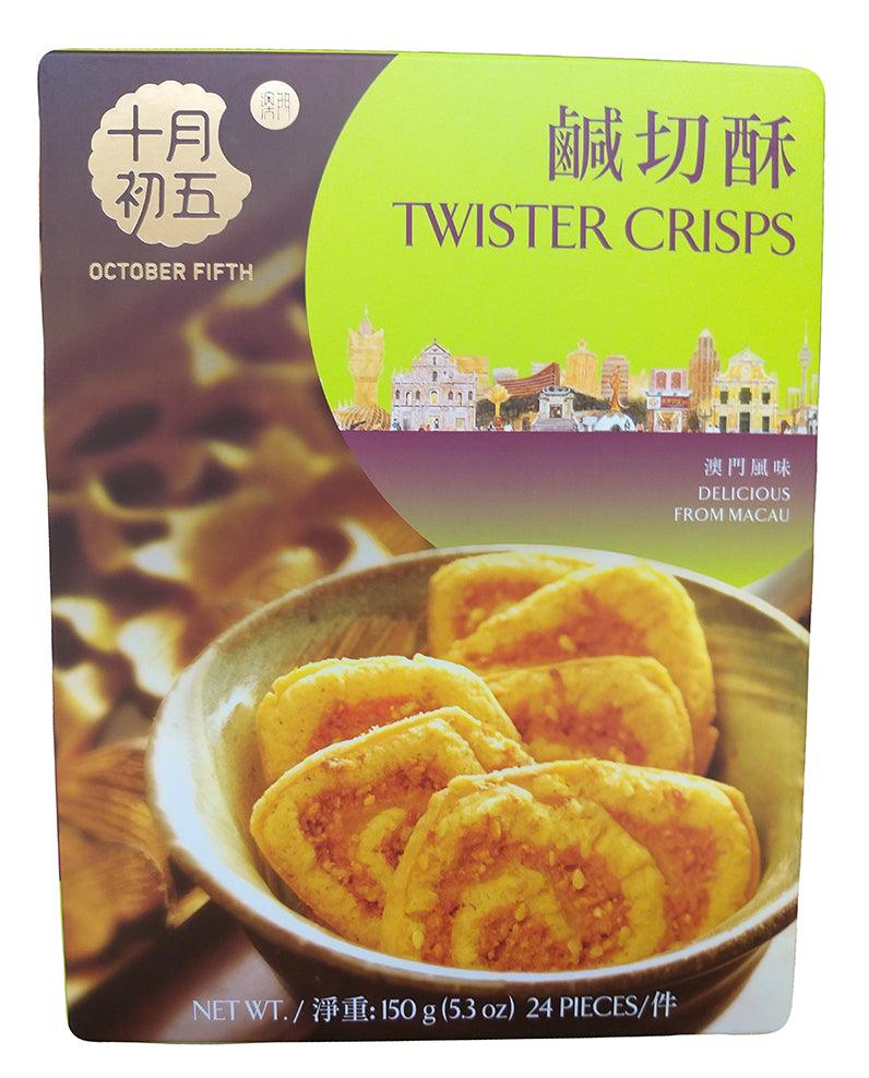 October Fifth Twister Crisps, 5.3 Ounces, (Pack of 1) - Mighty Depot