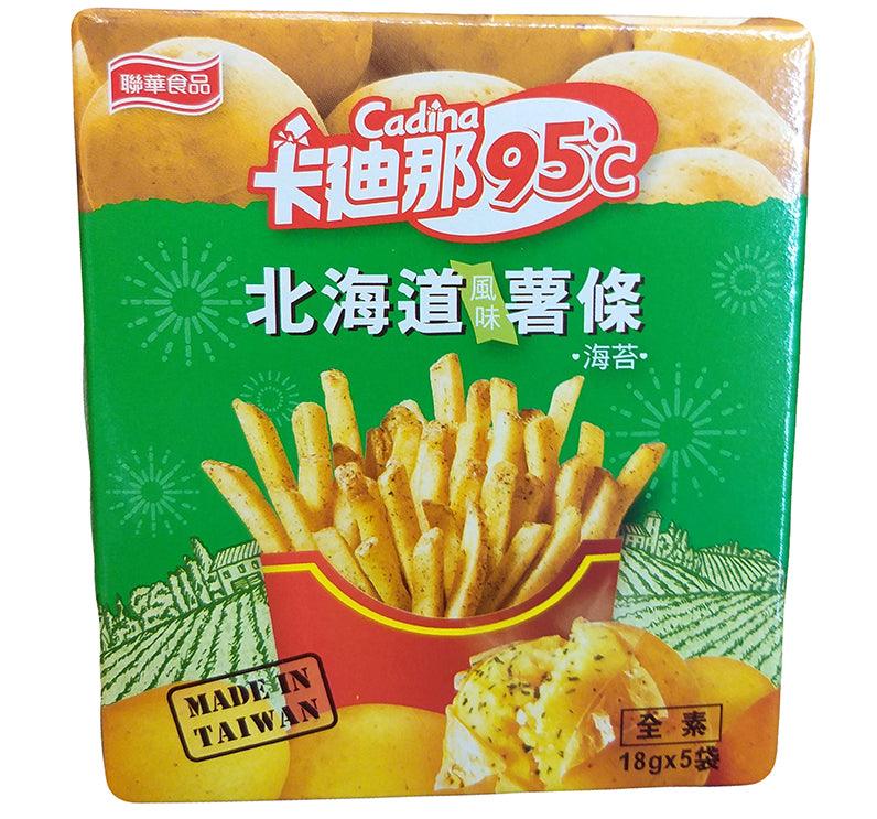 Lian Hwa Cadina Potato Fries (Seaweed), 3.2 Ounces, (Pack of 1) - Mighty Depot