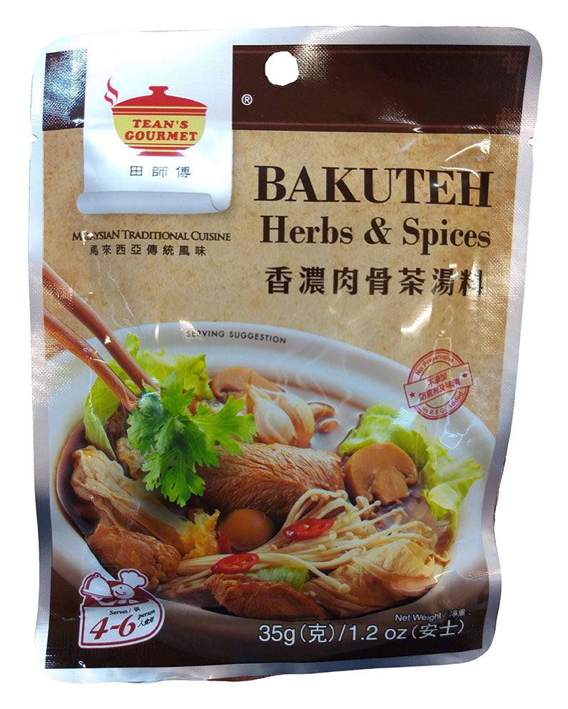 Tean's Gourmet Bakuteh Herbs and Spices, 1.2 Ounces, (Pack of 3) - Mighty Depot