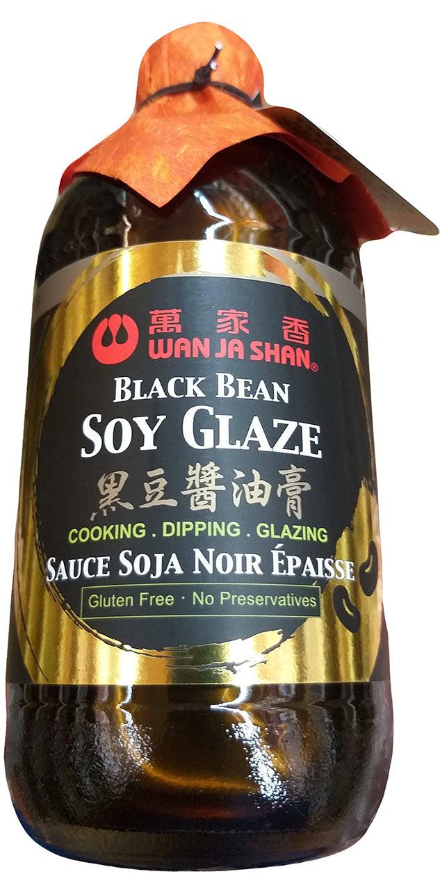 Wan Ja Shan Black Bean Soy Glaze, 17.2 Ounces, 1 Bottle - Mighty Depot
