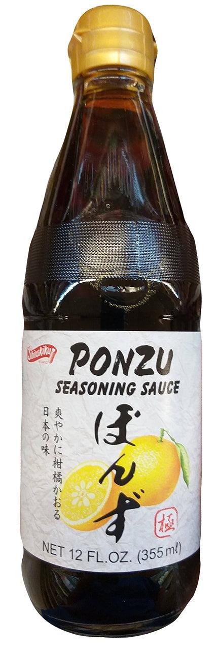 Shirakiku Ponzu Seasoning Sauce, 12 Ounces, (Pack of 1 Bottle) - Mighty Depot