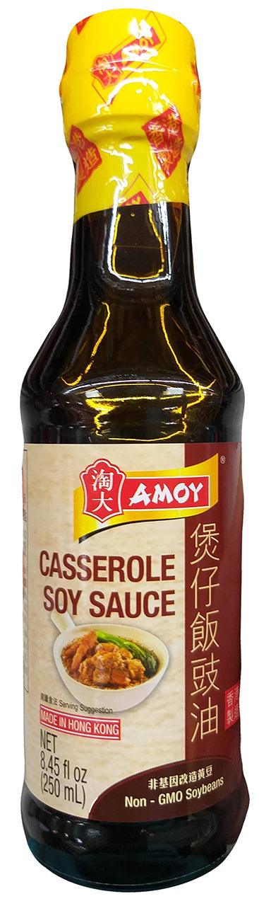 Amoy Casserole Soy Sauce, 8.45 Ounces, (1 Bottle) - Mighty Depot