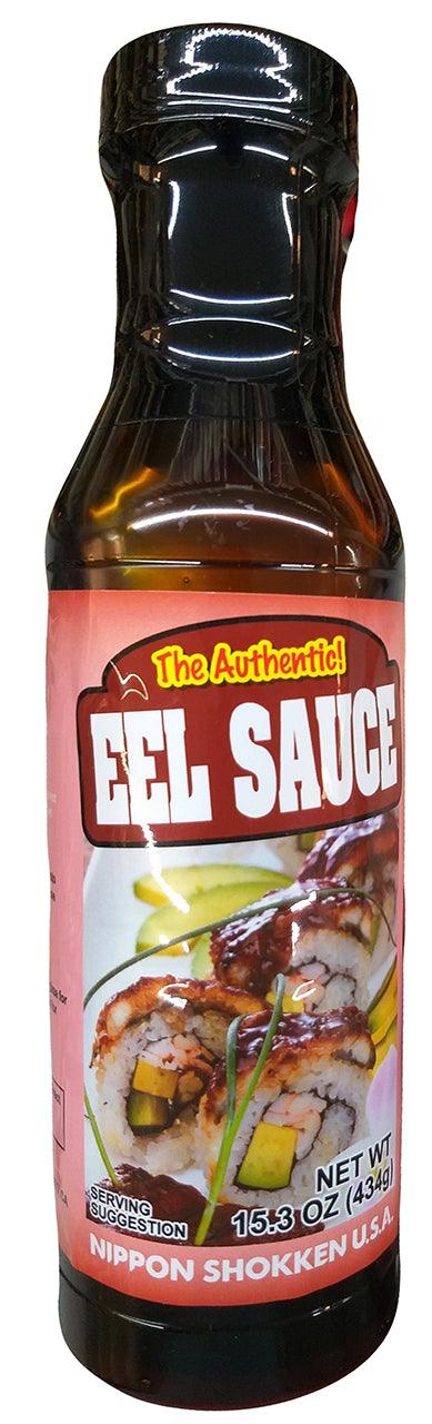 Nippon Shokken Authentic Eel Sauce, 15.3 Ounces, (Pack of 1 Bottle) - Mighty Depot