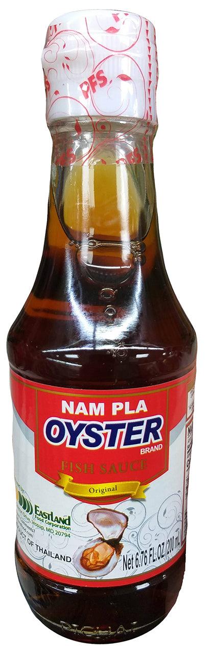 Nam Pla Oyster Fish Sauce, 6.76 Ounces, (Pack of 1 Bottle) - Mighty Depot